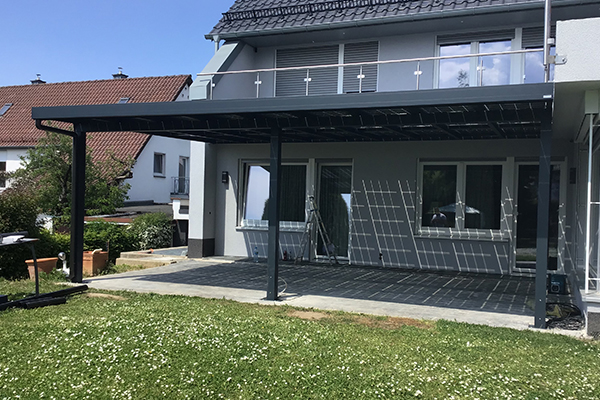 Terrassenüberdachung bauen in Dortmund